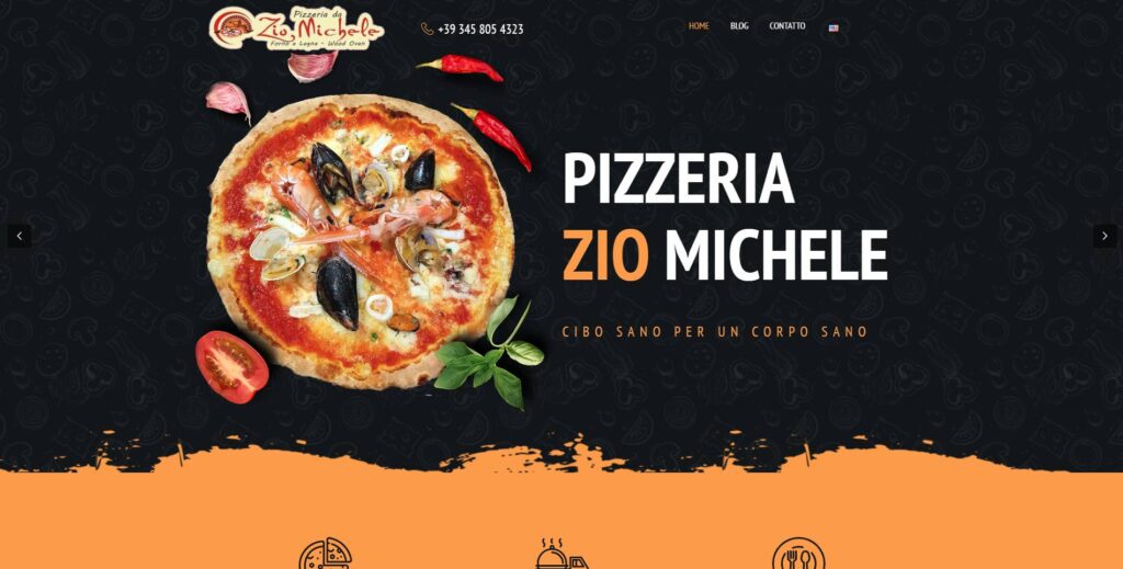 Website Pizzerie italiana