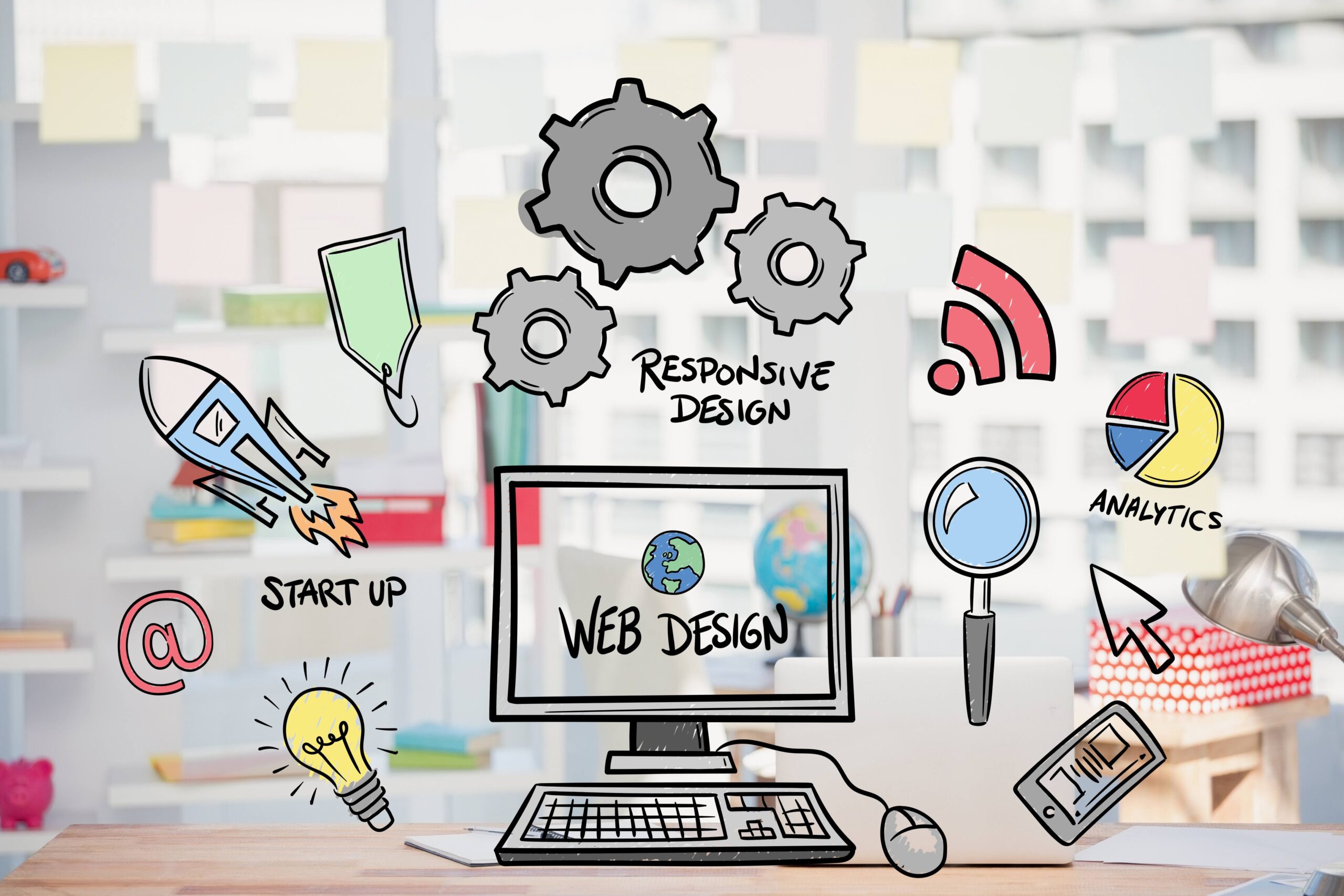 Oferim servicii complete de realizare siteuri web pentru companii,